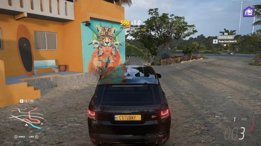 Ищем фреску Сенького в Forza Horizon 5