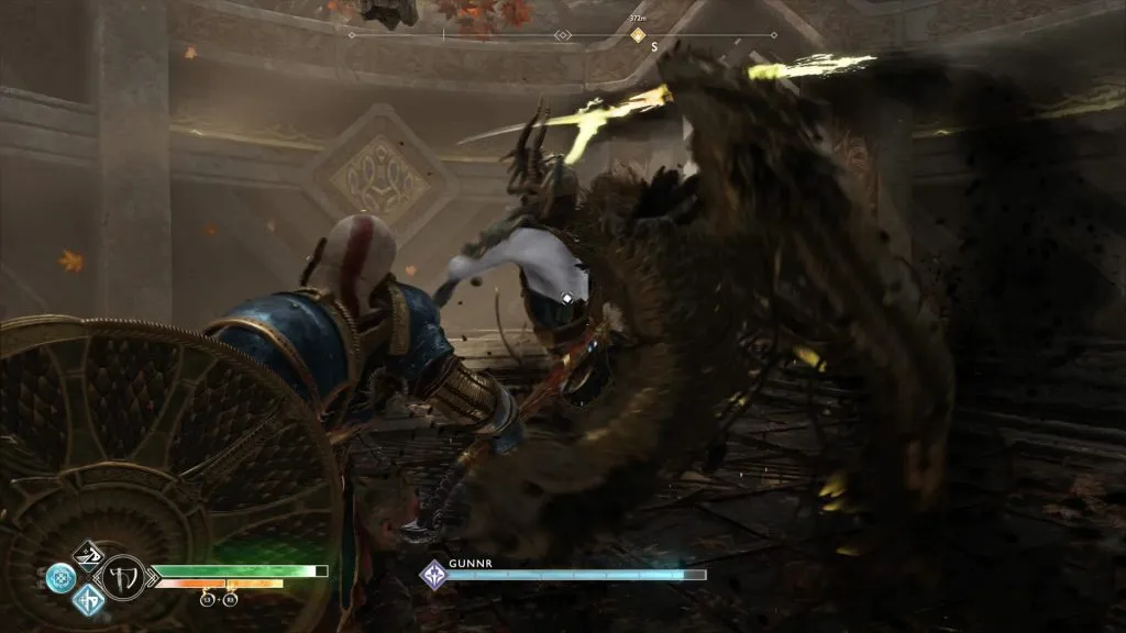 God of War: где найти и как победить валькирию Гюннр