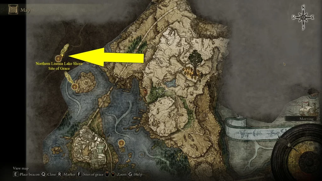 Elden Ring: где найти все части карты Лиурния