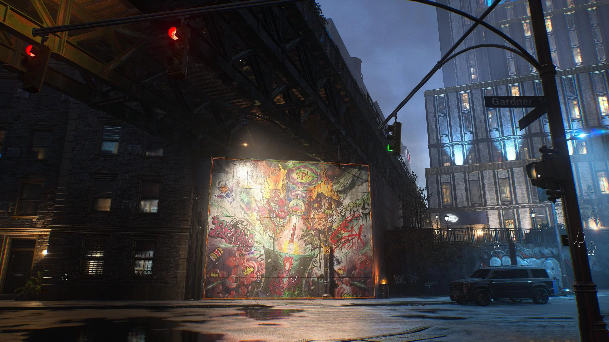 Стрит-арты в Gotham Knights — где найти все