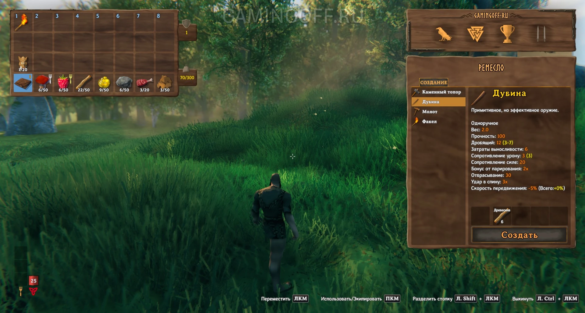 Первая ночь или старт для новичка в Valheim — гайд